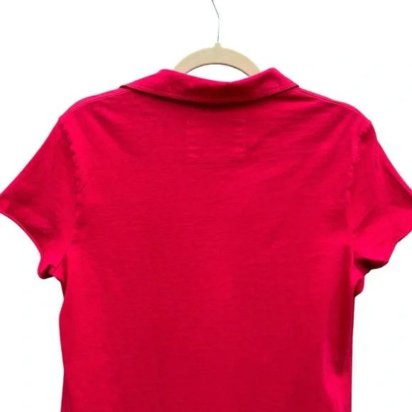 Frank & Eileen Lauren Polo Red Mini Dress — Size Medium - Picture 9 of 13